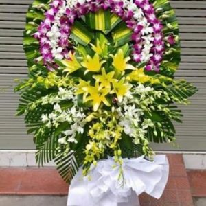 Hoa chia buồn 110