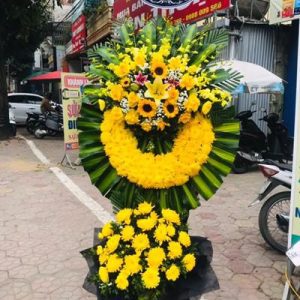 Hoa chia buồn 150